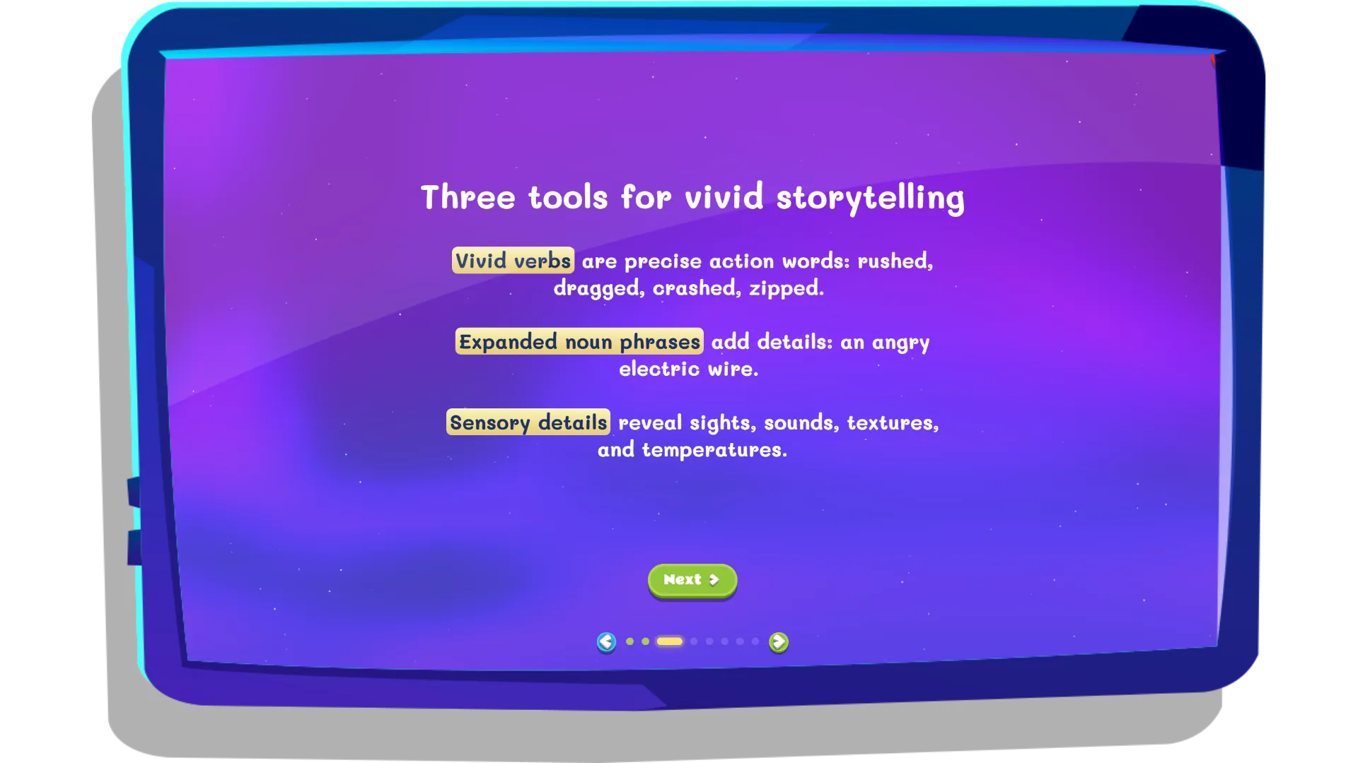 A Star Writing mini-lesson