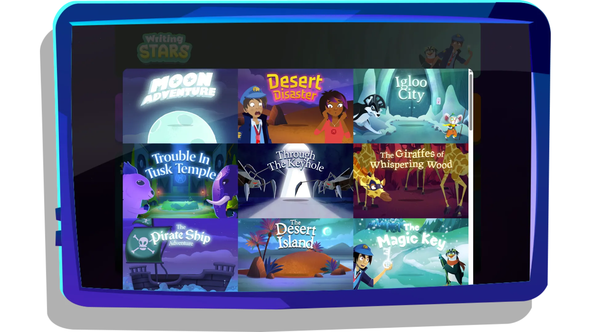 The Writing Adventures library